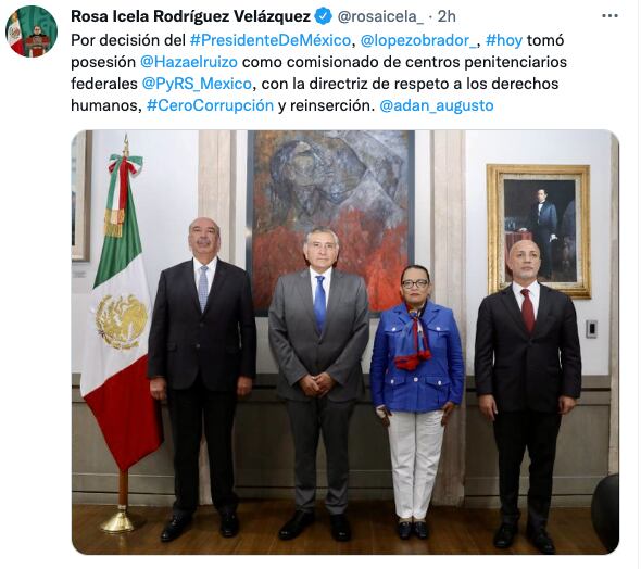Nombran a Hazael Ruiz Ortega, nuevo titular del Órgano Administrativo Desconcentrado Prevención y Readaptación Social