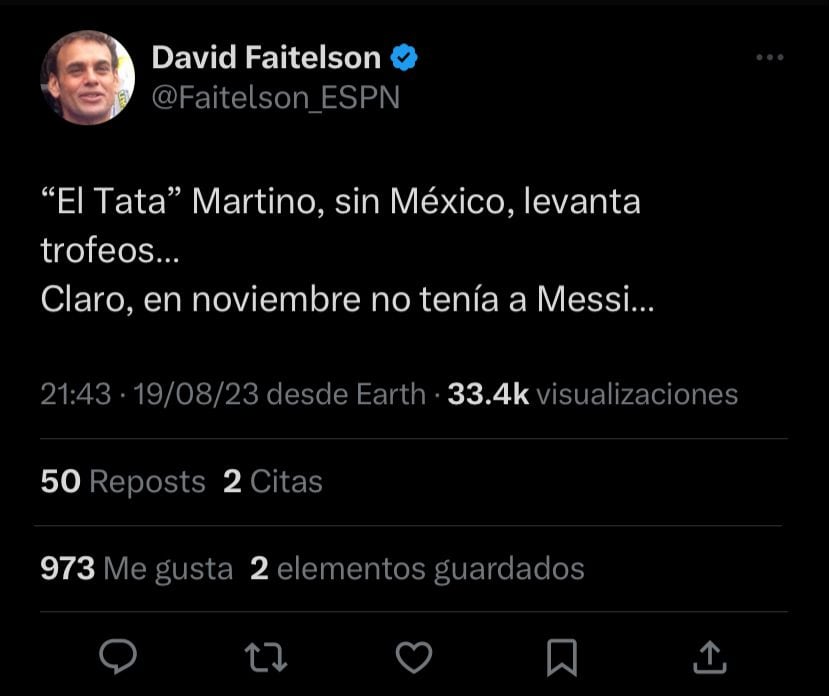David Faitelson.
