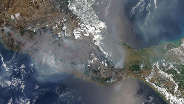 Incendios en México