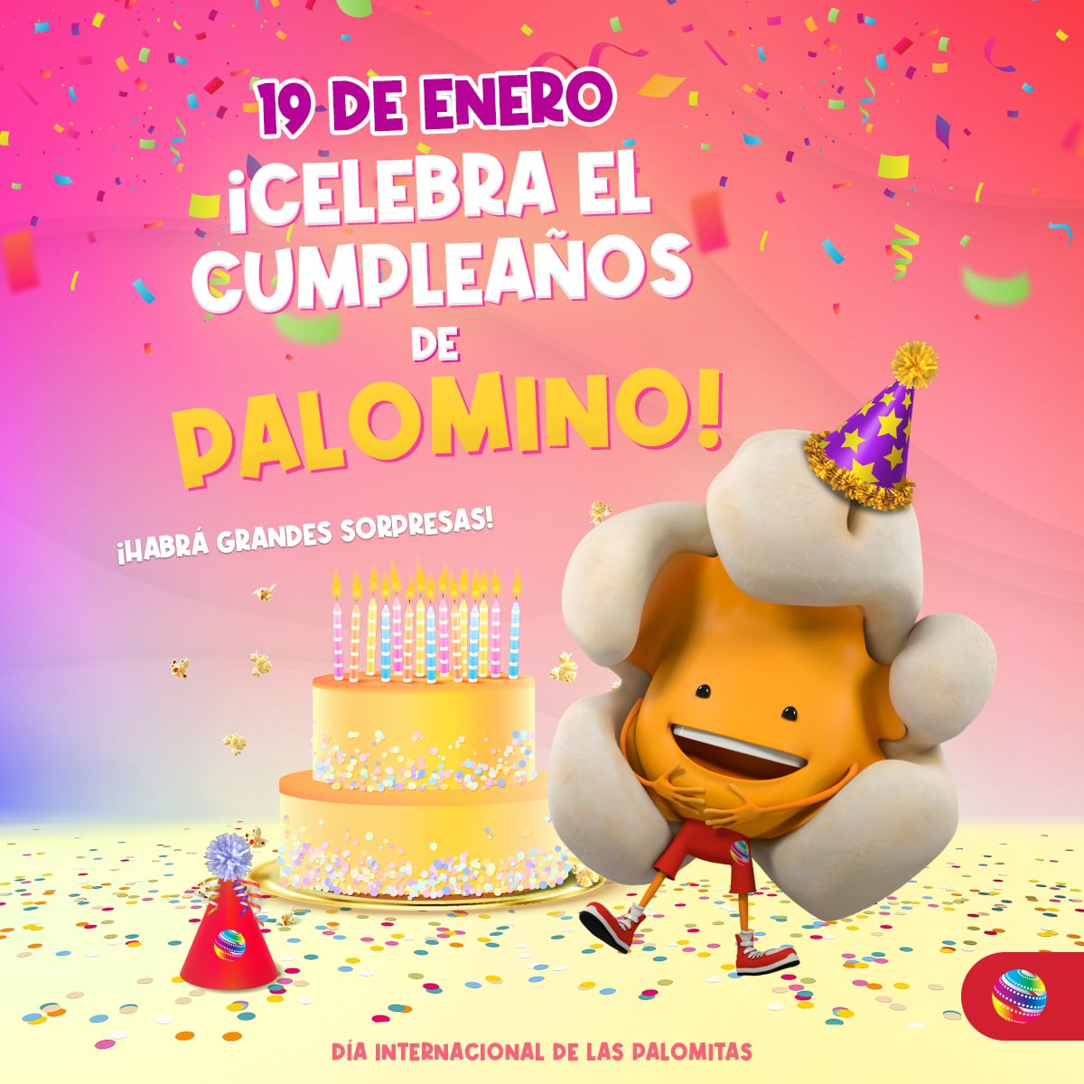Estas son las promociones de Cinemex por el cumpleaños de Palomino