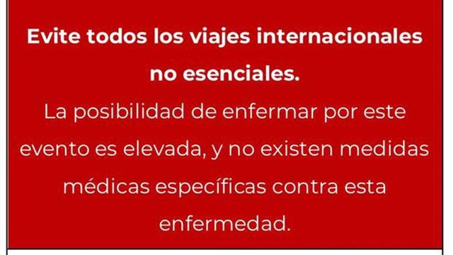 Covid-19 alerta de riesgo