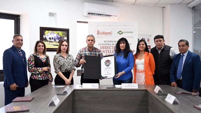 Fernando Vilchis se compromete a garantizar la seguridad en los Conalep