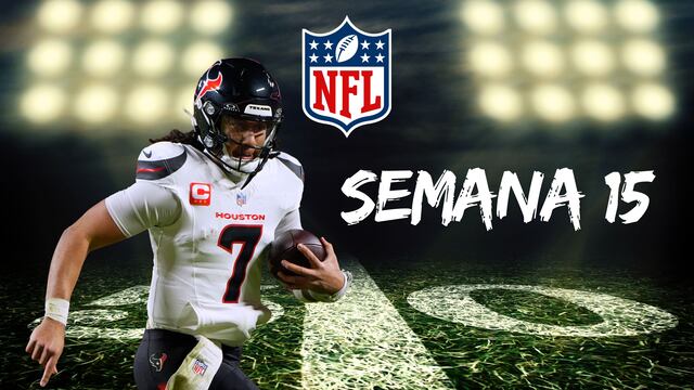 NFL Semana 15: Fechas, horarios y dónde ver todos los partidos en vivo en México