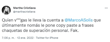 Martha Cristiana contra Marco Antonio Solís