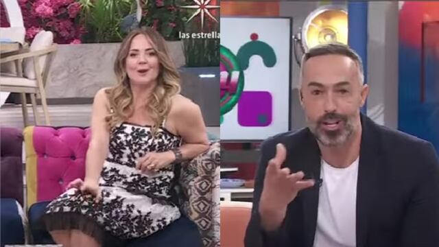 Andrea Legarreta y Carlos Arenas