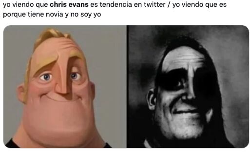 Memes de Chris Evans y su nueva novia