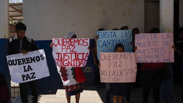 Pobladores de Chalchihuitán se unieron al llamado por la paz de la Diócesis de San Cristóbal de Las Casas.