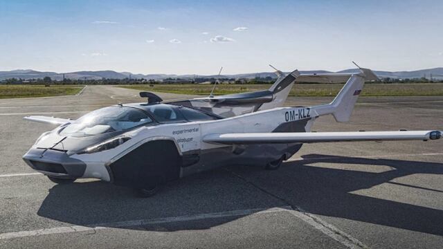 AirCar, el vehículo que se transforma en avión
