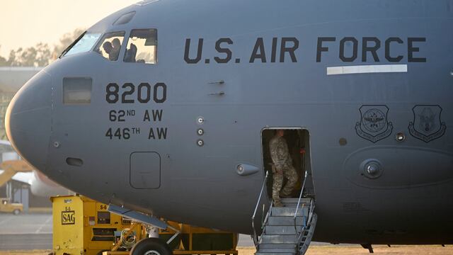 Avión de la Fuerza Aérea de Estados Unidos