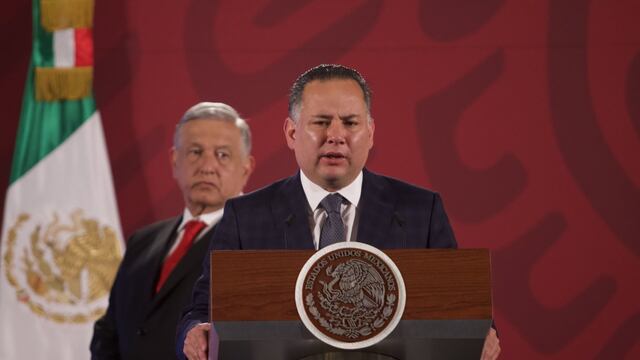Santiago Nieto en mañanera de AMLO, 4 de marzo de 2020.