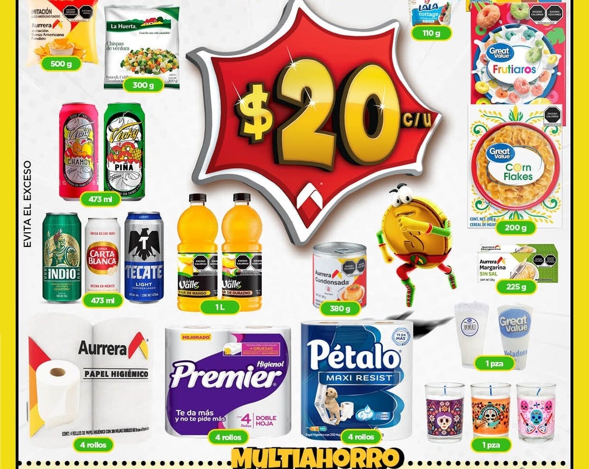 Ofertas Bodega Aurrerá hoy al 6 de noviembre