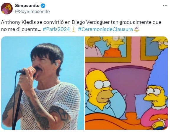 Memes de la ceremonia de clausura de París 2024