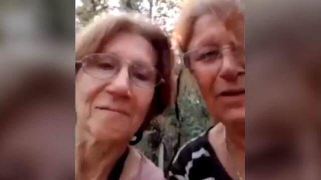 Hermanas se pierden en el bosque y su video de auxilio no tiene precio