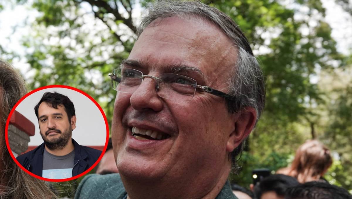 Marcelo Ebrard y Andrés Manuel López Beltrán