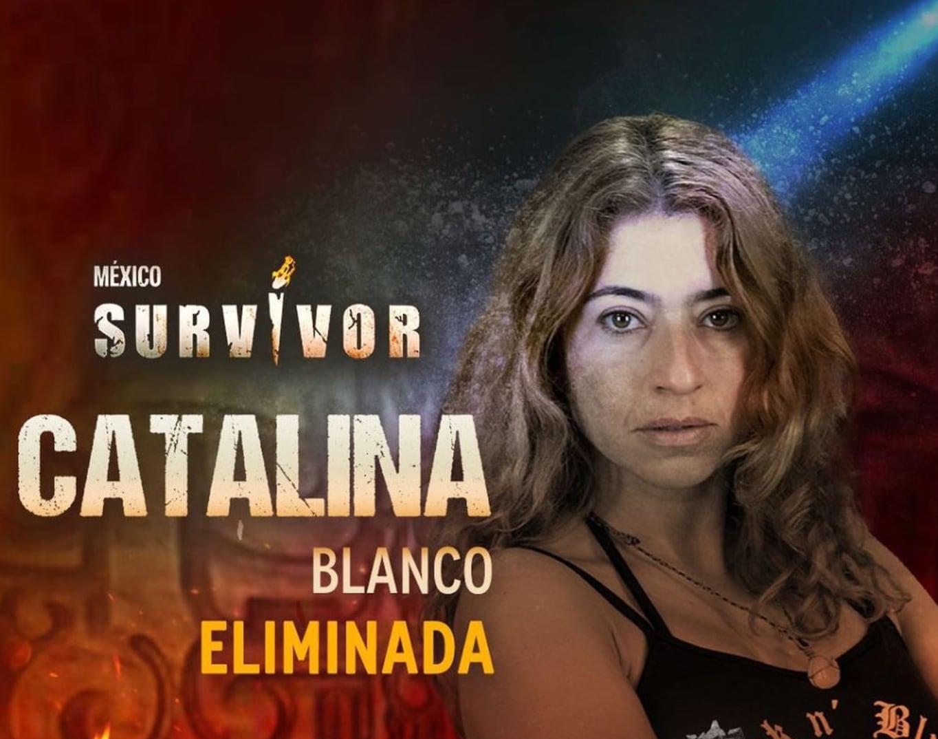 Catalina fue eliminada de Survivor el 20 de septiembre