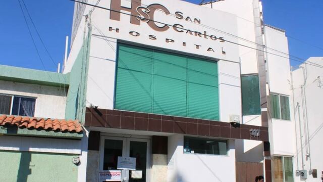 Hospital donde la víctima 36 dio a luz.