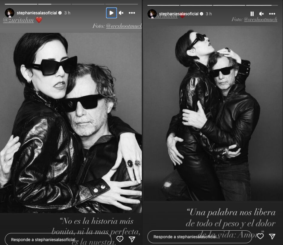 Stephanie Salas y Humberto Zurita envían un contundente mensaje