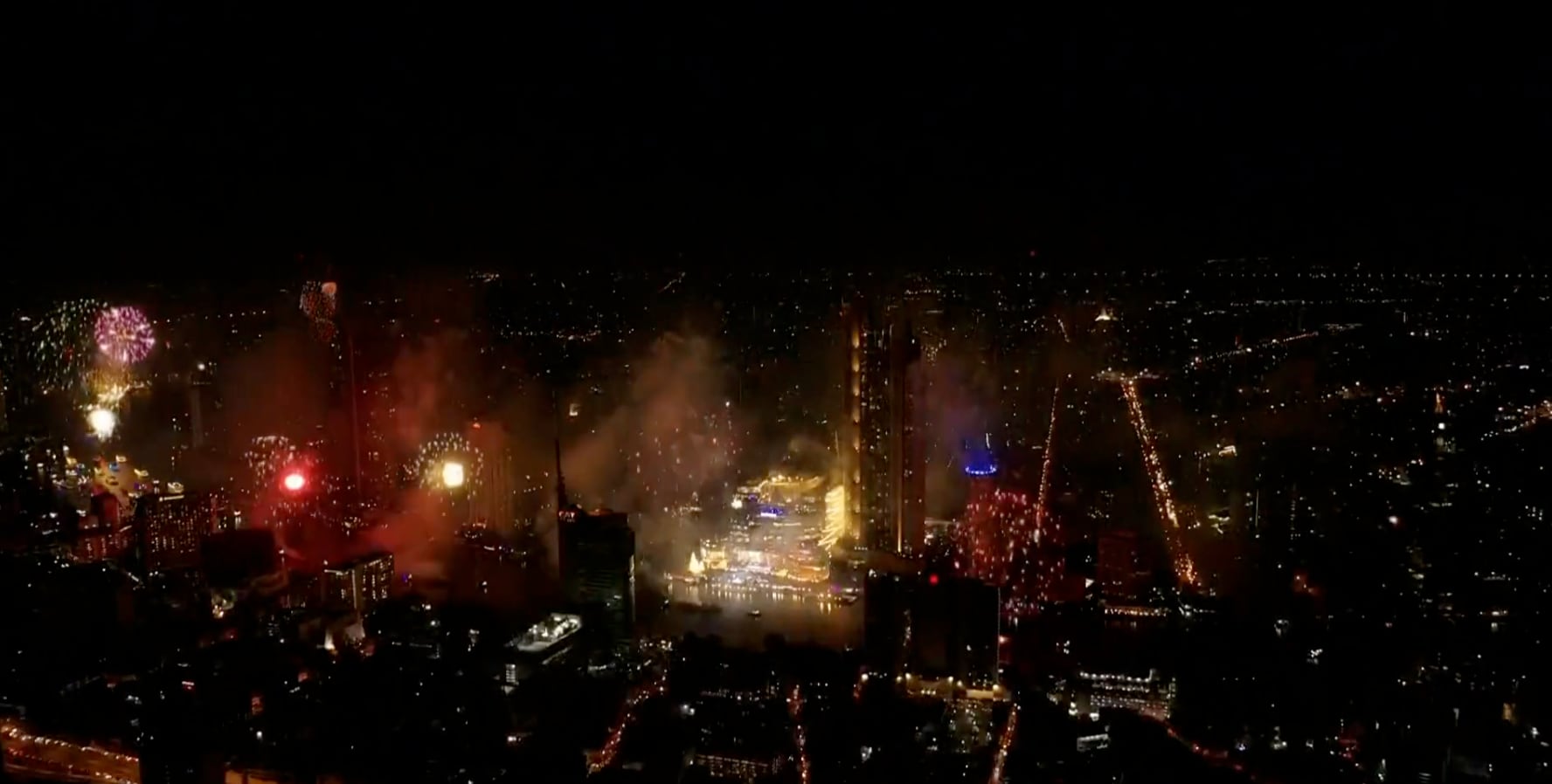 Año Nuevo 2022 en Tailandia