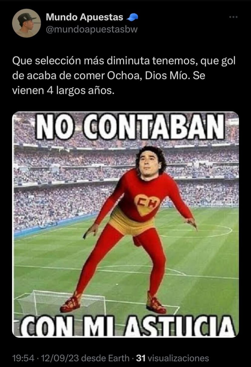 Memes Selección Mexicana.