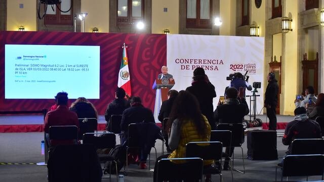 AMLO en la mañanera del 3 de marzo 2022