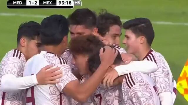 Selección Mexicana Sub 23 celebra