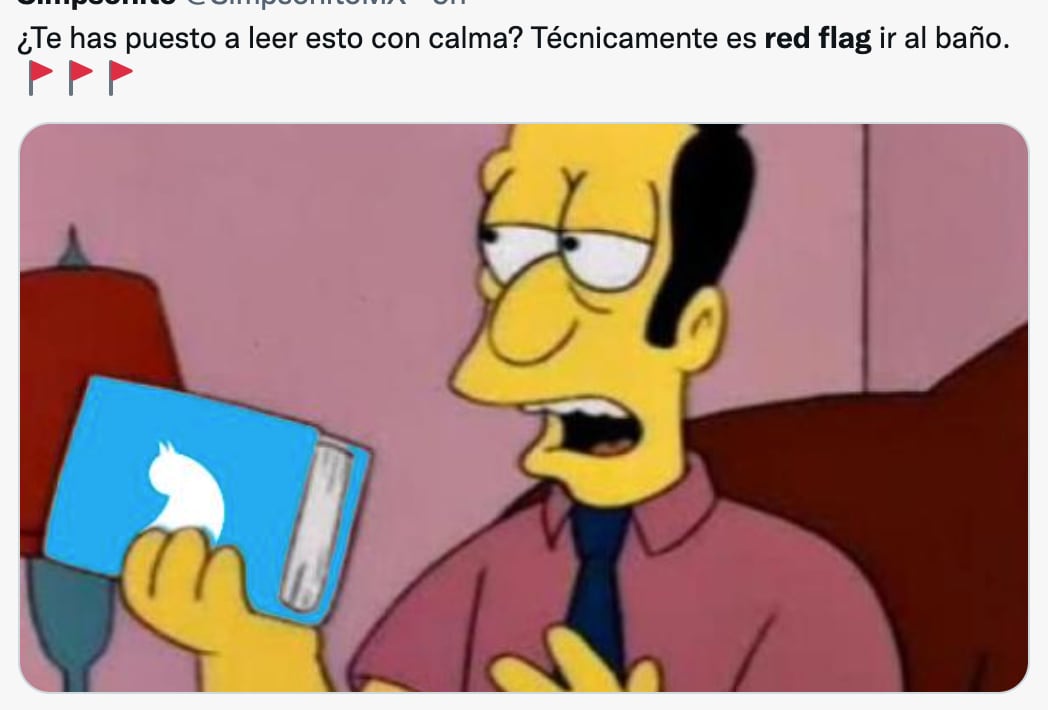Memes sobre el emoji de red flag