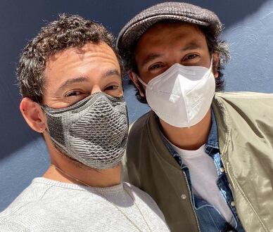 Luis Gerardo Méndez y Gerardo Gatica