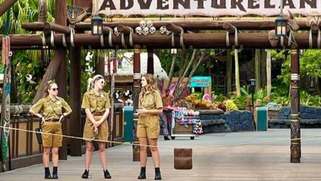 Disney World de Orlando, Estados Unidos, fue cerrado por un oso que andaba suelto