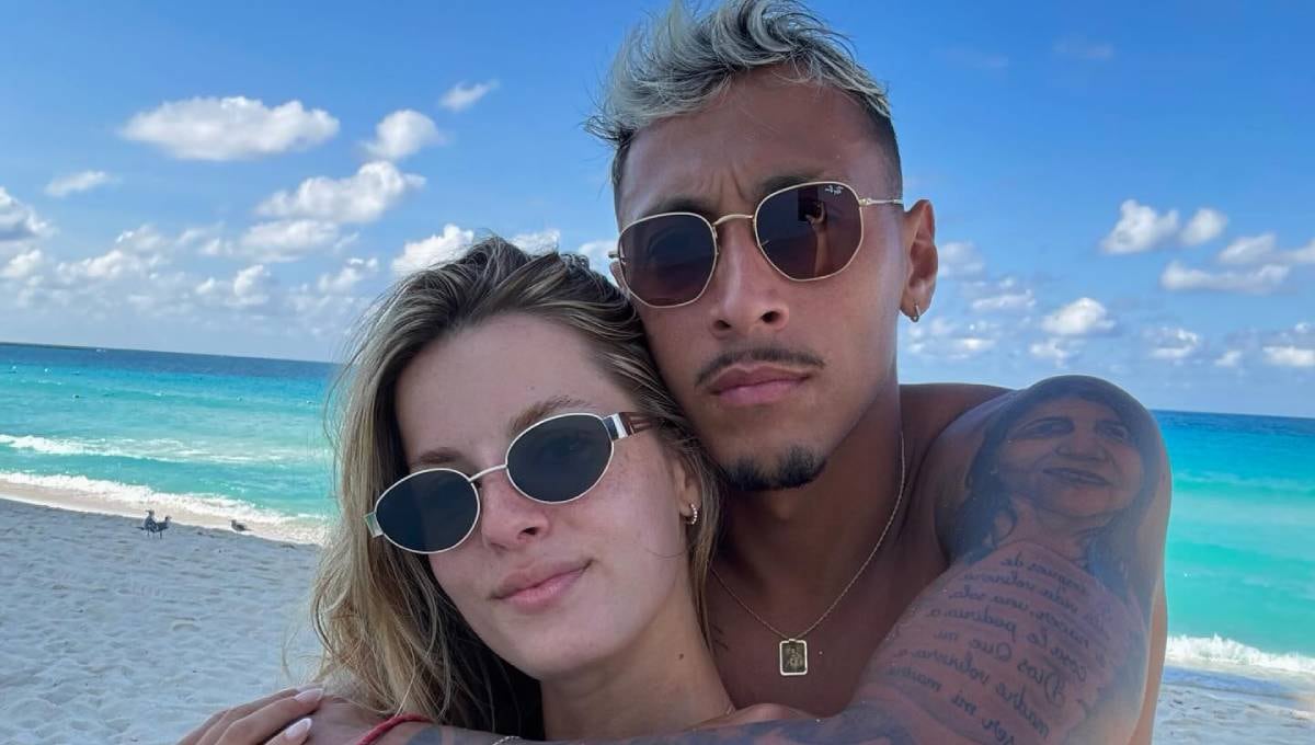 Luciano Herrera y su esposa