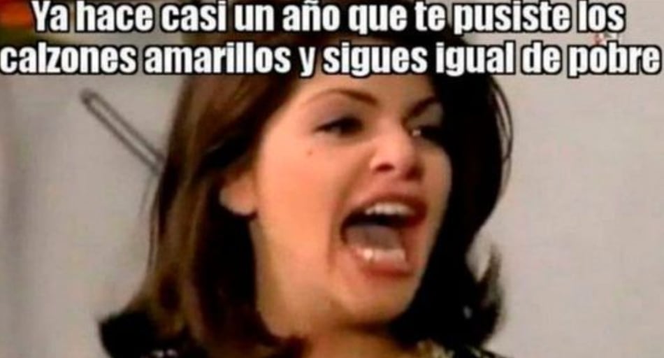Memes de calzones para Año Nuevo