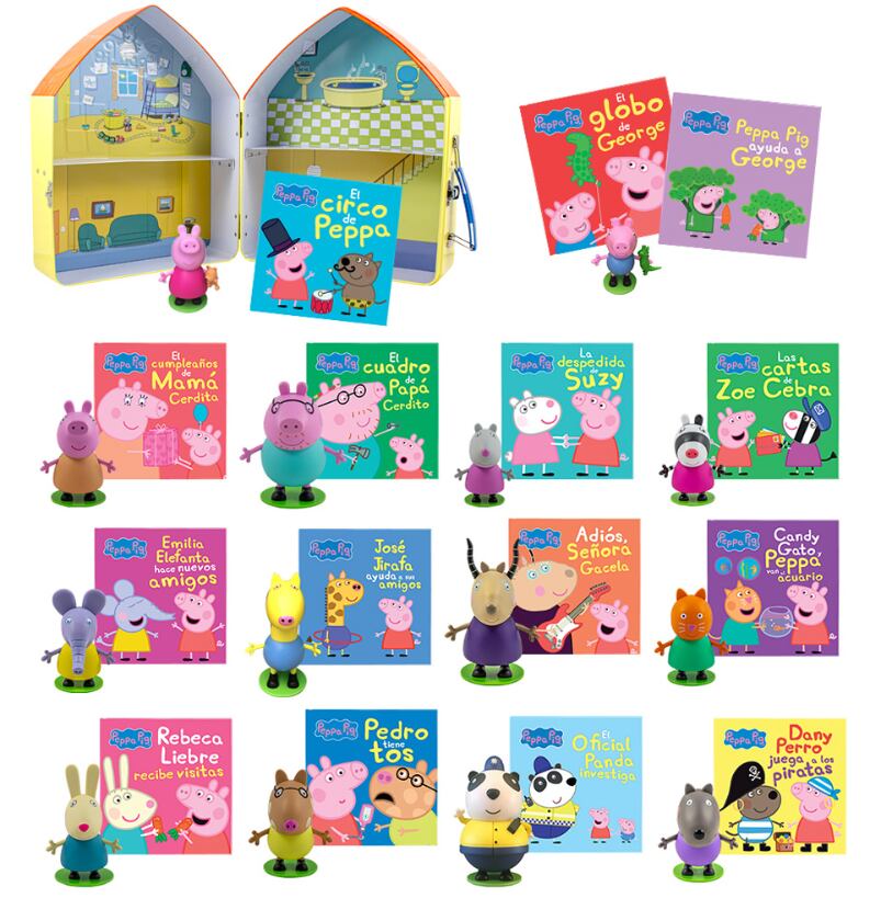 Peppa Pig libros coleccionables