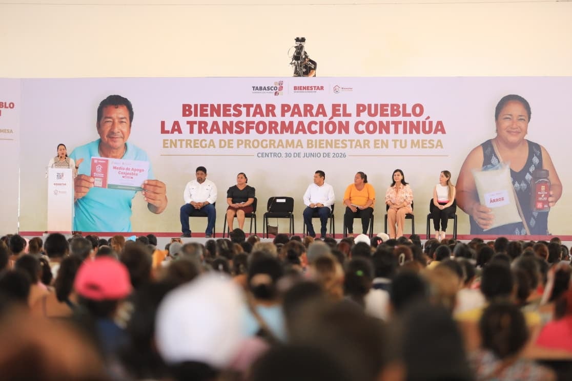 Tabasco invierte 1,705 mdp en Programas de Bienestar durante 2026