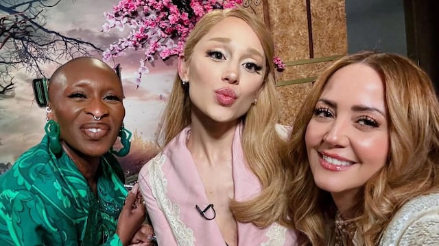 Ariana Grande y Cynthia Erivo se hicieron amigas grabando Wicked, le confiesan a Andrea Legarreta