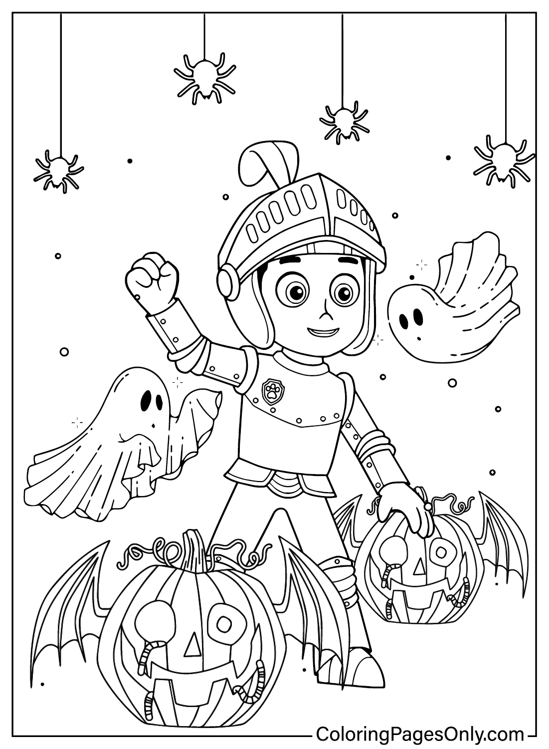 Dibujos de Paw Patrol Halloween