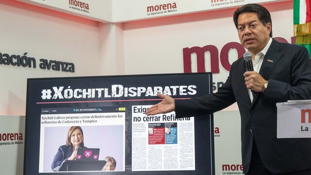 Mario Delgado se lanza contra Xóchitl Gálvez por participación en marea rosa