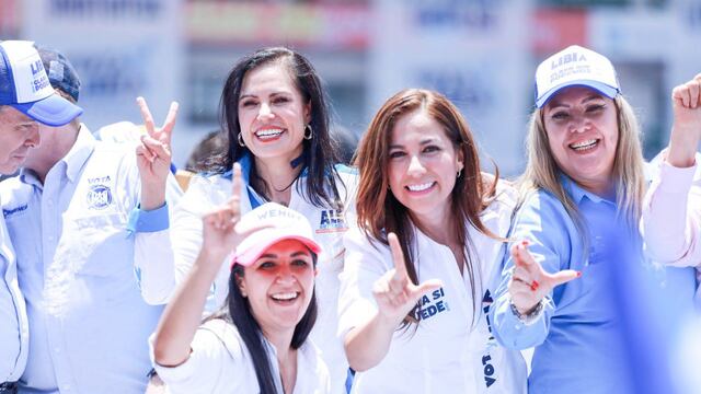 Ale Gutiérrez acompaña a Libia Dennise en cierre de campaña