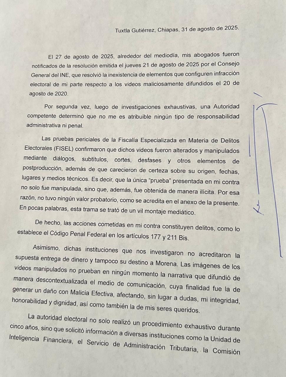 Pío López Obrador reaparece tras exoneración del INE y denuncia daño emocional por videos