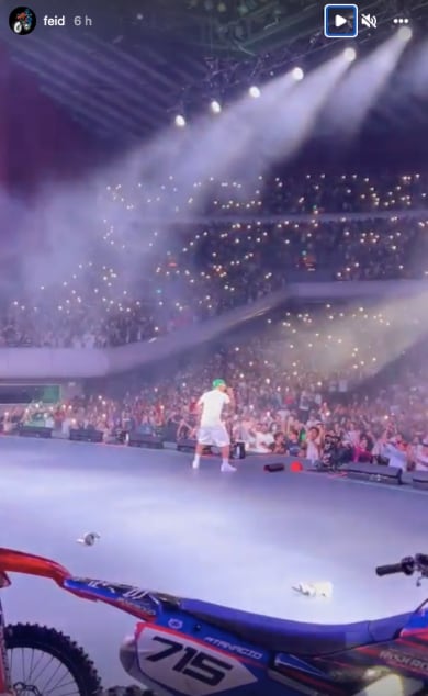 Feid logra lleno total en el Auditorio Nacional