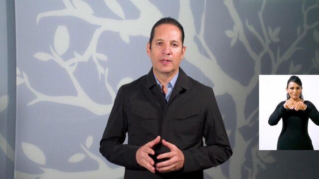 Francisco Domínguez Servién dio a conocer apoyos a las familias.