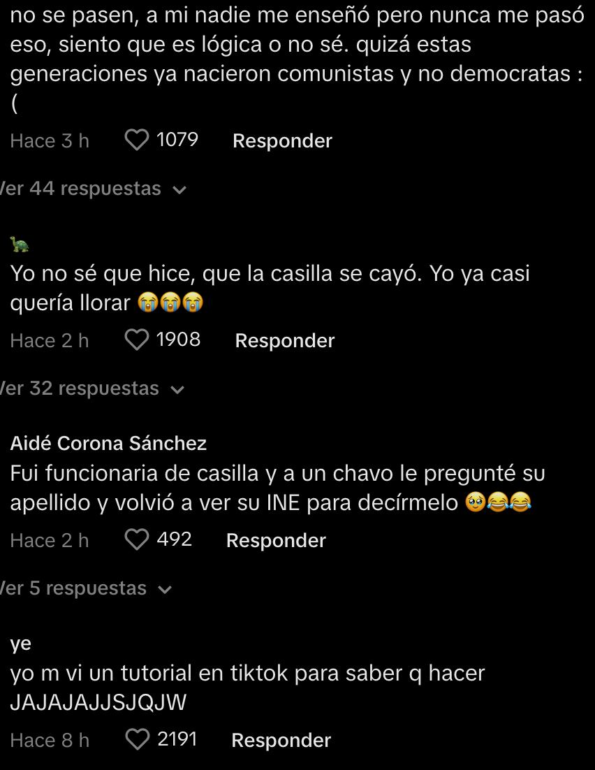Los jóvenes cuentan su experiencia en sus primeras elecciones 2024