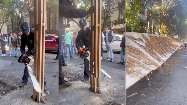 Sandra Cuevas tal pérgolas ilegales