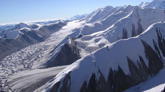 Glaciares de China. Amenazados.