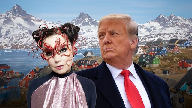 Björk pide la independencia de Groenlandia tras declaraciones de Trump