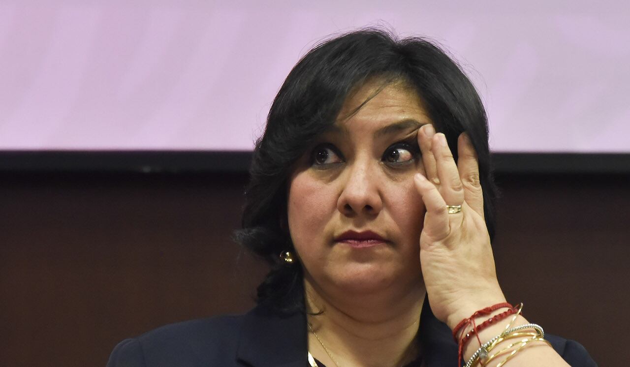 Irma Eréndira Sandoval, secretaria de la Función Pública