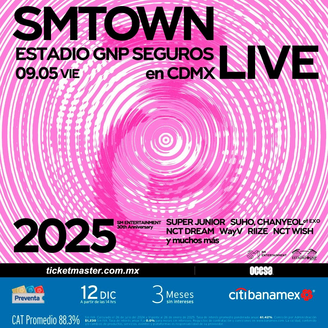 SMTOWN Live 2025 en México
