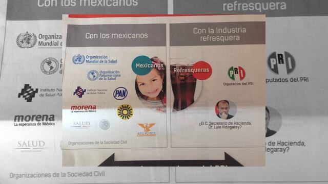 Un par de desplegados señalan las graves implicaciones y repercusiones que tendría reducir el impuesto a bebidas azucaradas del 10 al 5%, especialmente en la infancia y los consumidores de escasos recursos.