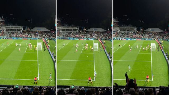 Gol olímpico en el Mundial Femenil