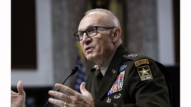 Randy George, exjefe de Estado Mayor del Ejército de los Estados Unidos