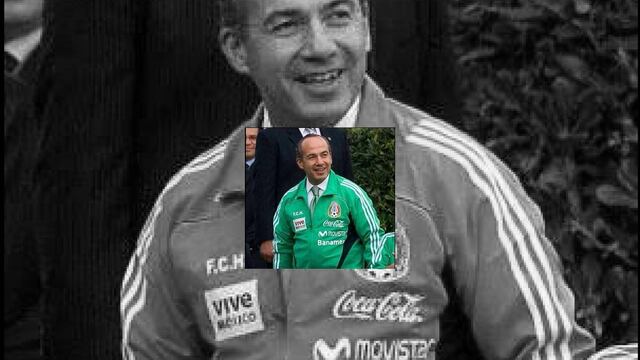 Mi selección se vio "muy verde": Felipe Calderón se mofa del Piojo en las redes sociales