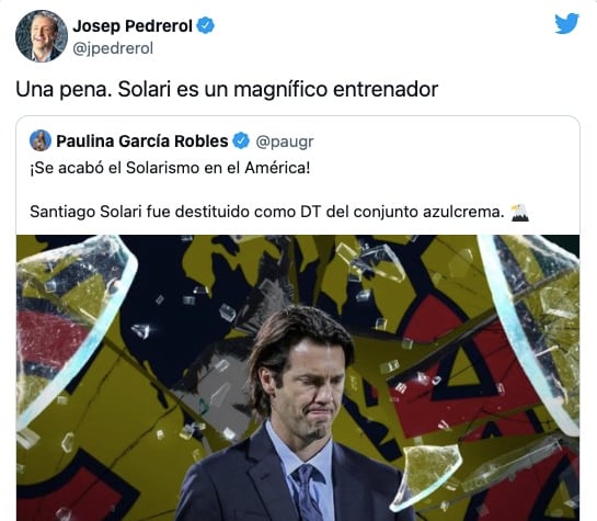 Despido de Santiago Solari
